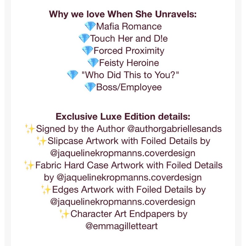 When She Unravels