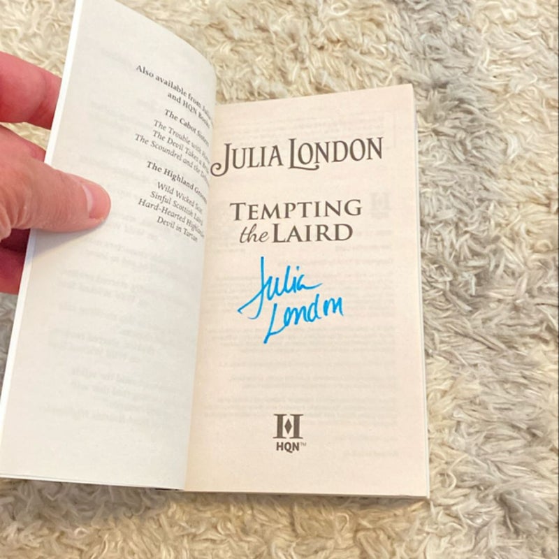 Lot of 5 Julia London Books, All Signed