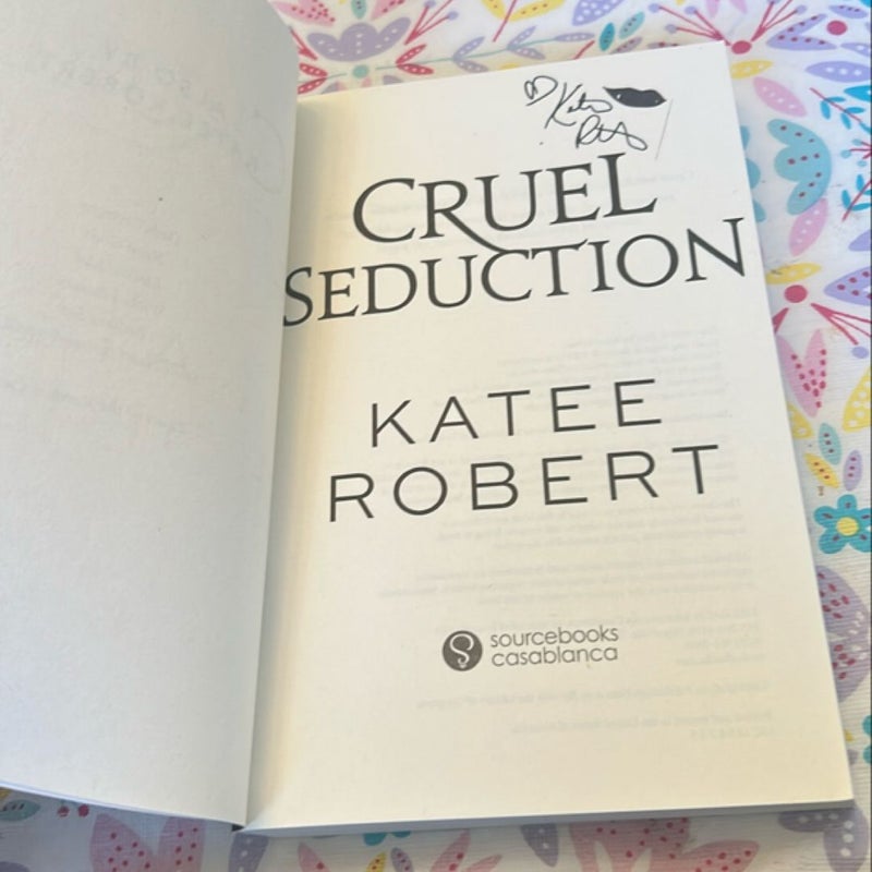 Cruel Seduction *Signed*