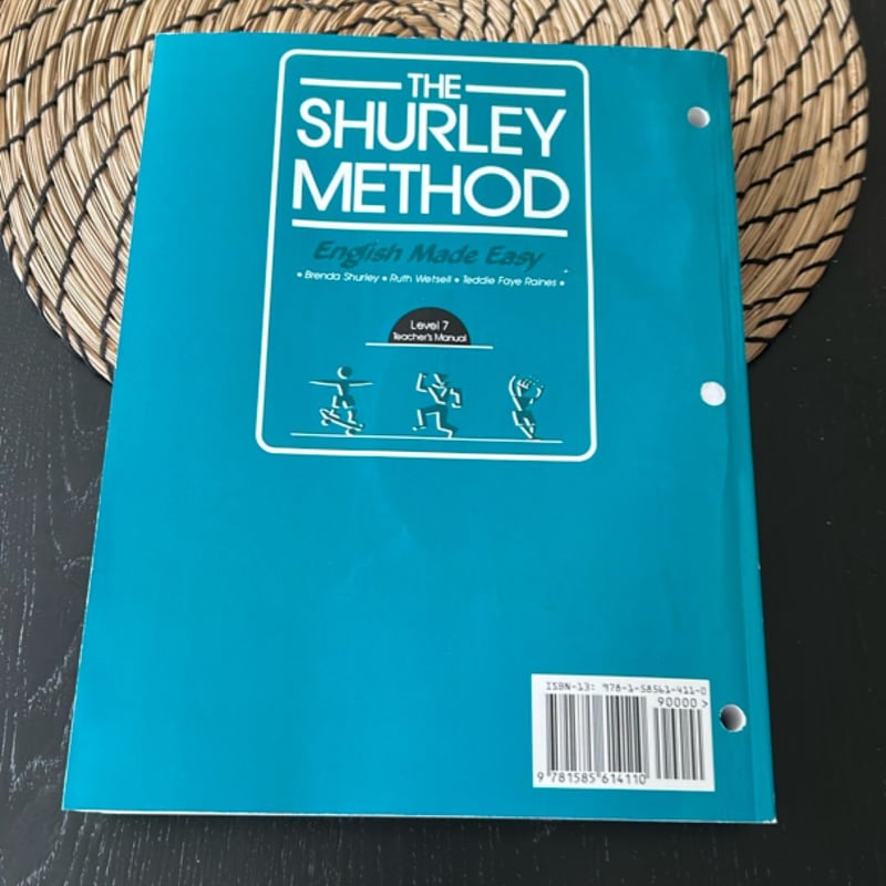 The Shurley Method English Made Easy Level 7 Teacher's Manual by Brenda ...