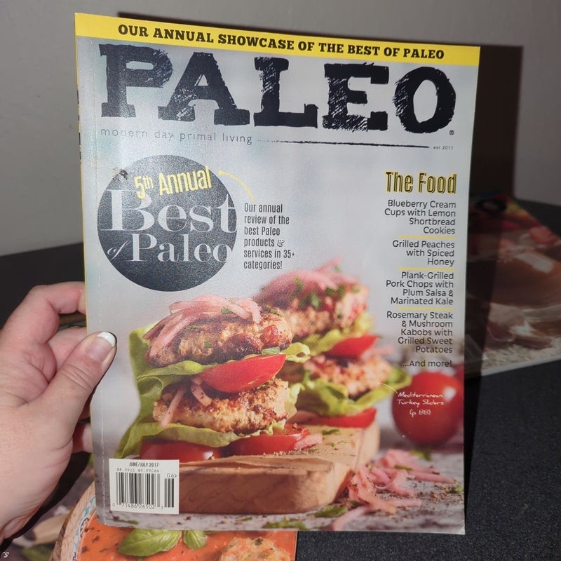 Set of 6 Paleo Magazines