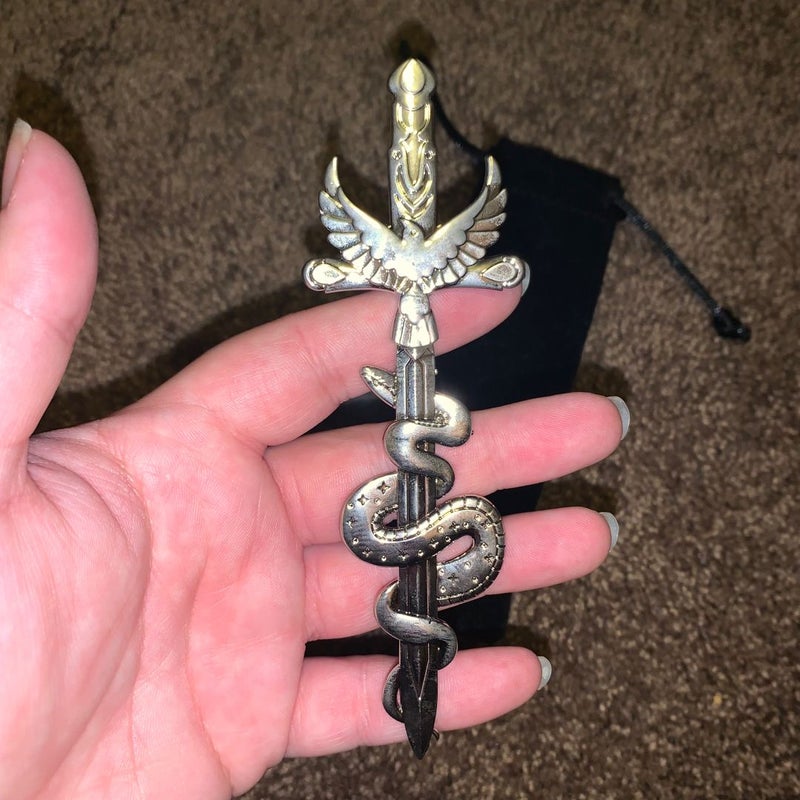 Serpent & Dove Inspired Replica Sword Letter Opener