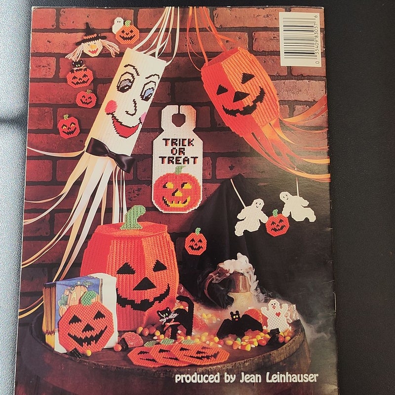 Halloween in Plastic Canvas