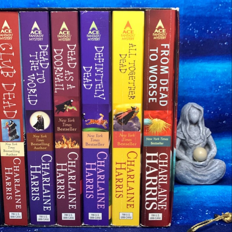 Sookie Stackhouse box set 1-8 original cover