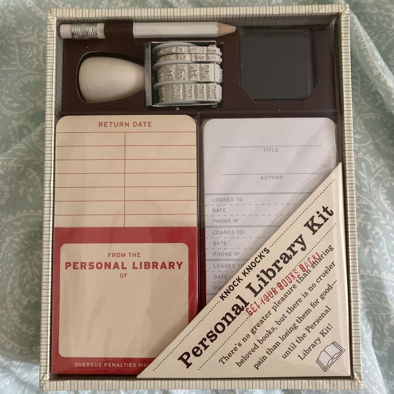 Personal library kit by Knock knock , Hardcover