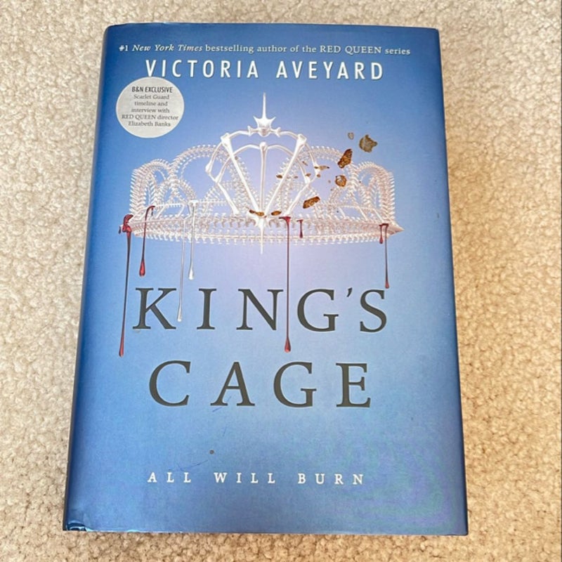 King’s Cage First Edition