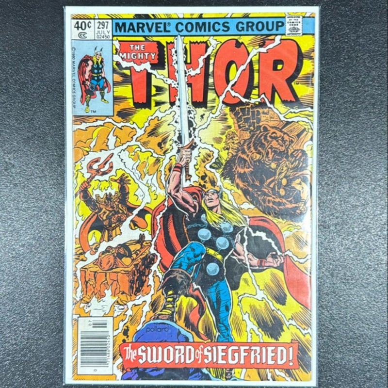 The Mighty Thor # 297 July 1980 Marvel Comics  