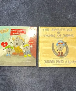 The Adventures of Thumbs Up Johnnie - Two book bundle (Johnnie Finds Buddy and Zipp, Little Digit & the Happy Signs)