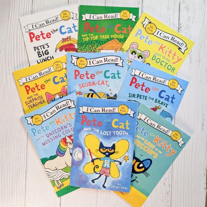 Pete the Cat Book Lot of 9