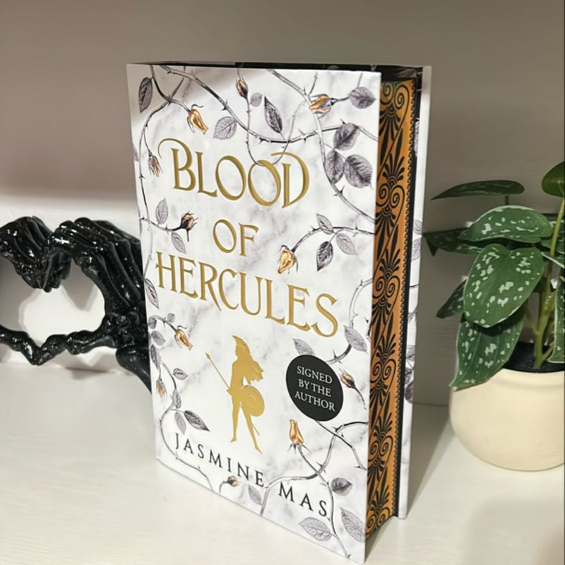 WATERSTONES EXCLUSIVE SIGNED SOLD OUT Blood of Hercules 