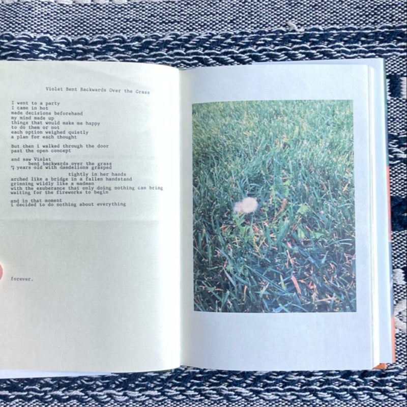 Violet Bent Backwards over the Grass