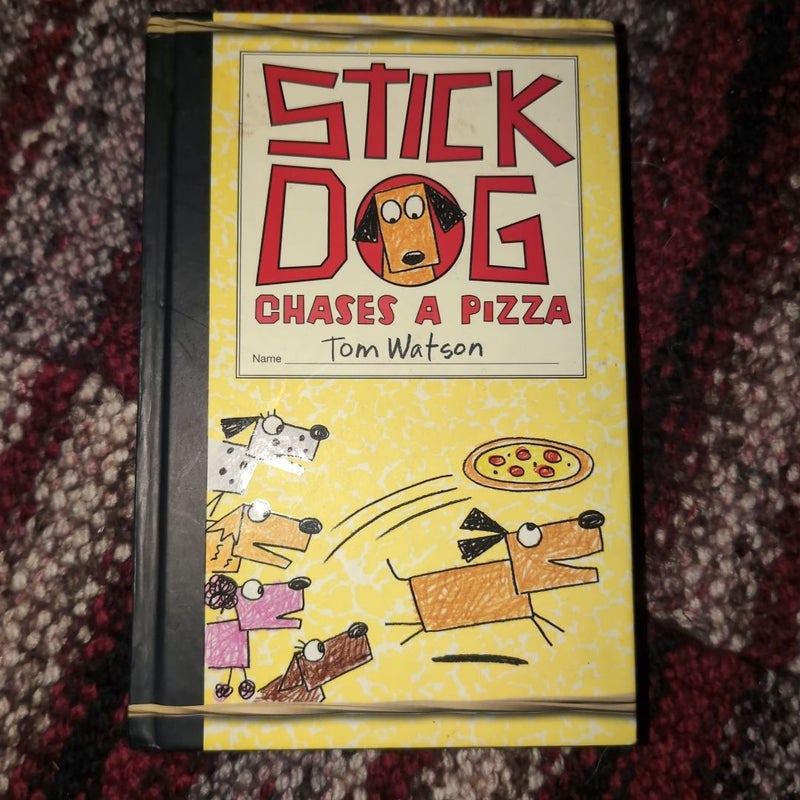 Stick Dog Chases a Pizza