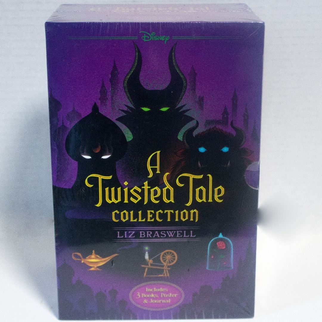 Disney Twisted Tales Box Set Collection 3 Books Set By Liz Braswell