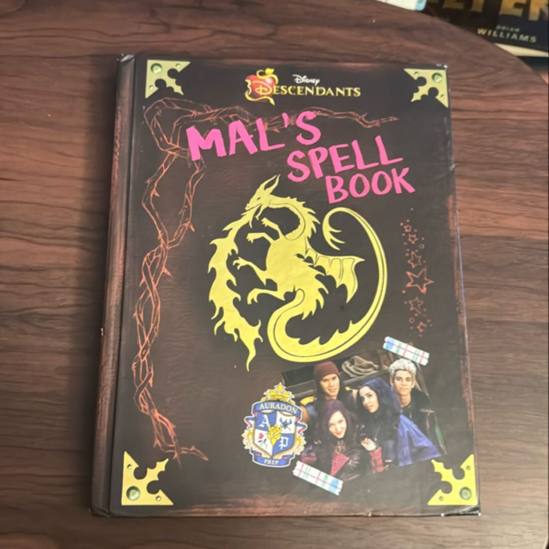 Descendants: Mal's Spell Book by Disney Books, Hardcover
