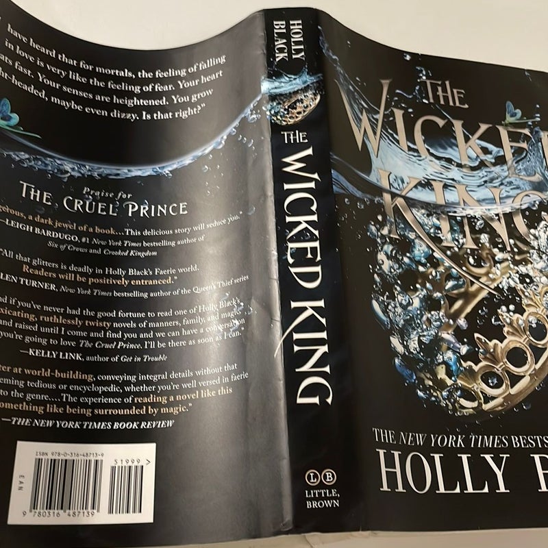 The Wicked King - Holly Black (1st Barnes shops & Noble exclusive edition, 1st print)