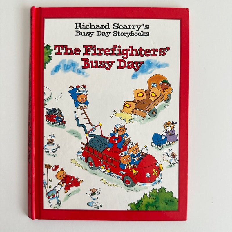 1997 Richard Scarry’s Busy Day Storybooks, The Firefighters’ Busy Day