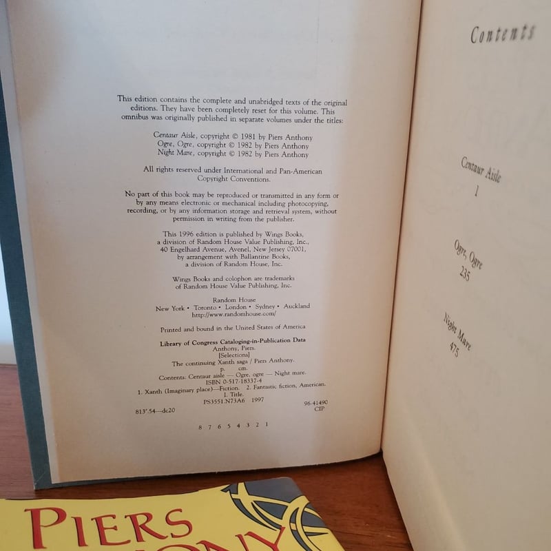 The Continuing Xanth Saga by Piers Anthony