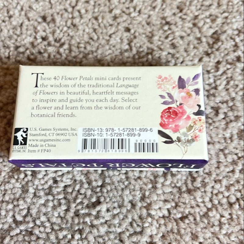 Flower Petals Inspiration Cards