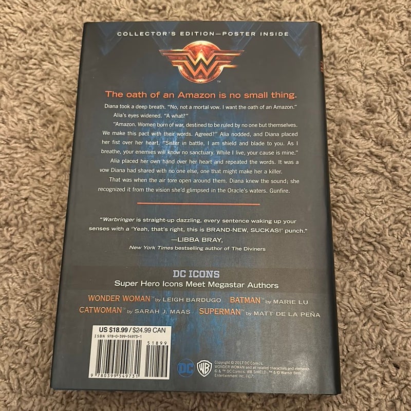 Wonder Woman: Warbringer signed 