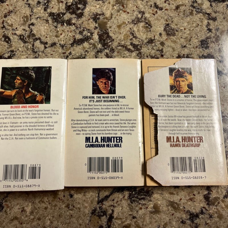 M.I.A Hunter book lot 