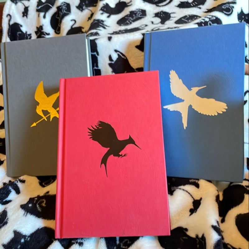 The Hunger Games/Catching Fire/Mockingjay (First Editions)