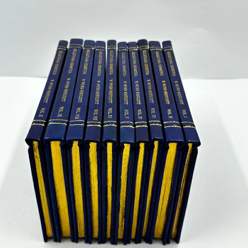 Collectanea Hermetica by W. W. Westcott - Leather-Bound Combined 10-Volume Set