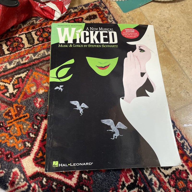 A new musical wicked piano/ vocal selections