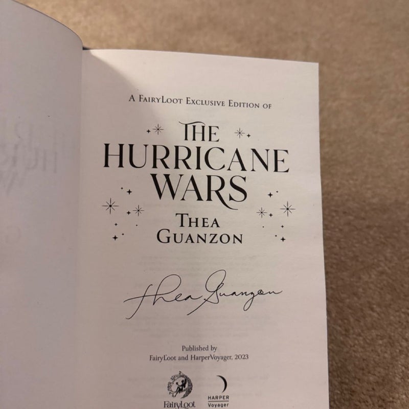 The Hurricane Wars (Fairyloot Exclusive Edition) 