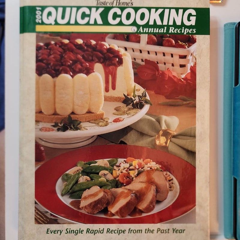 2001 Quick Cooking Annual Recipes