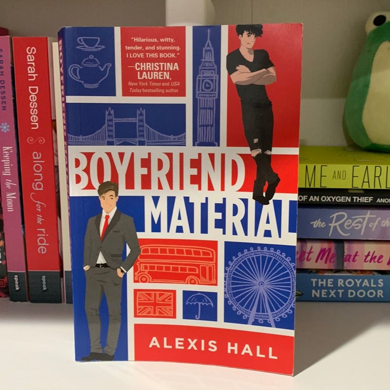 Boyfriend Material by Alexis Hall, Paperback