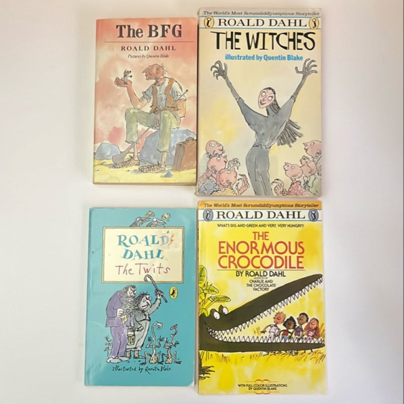 Roald Dahl Vintage Book Bundle