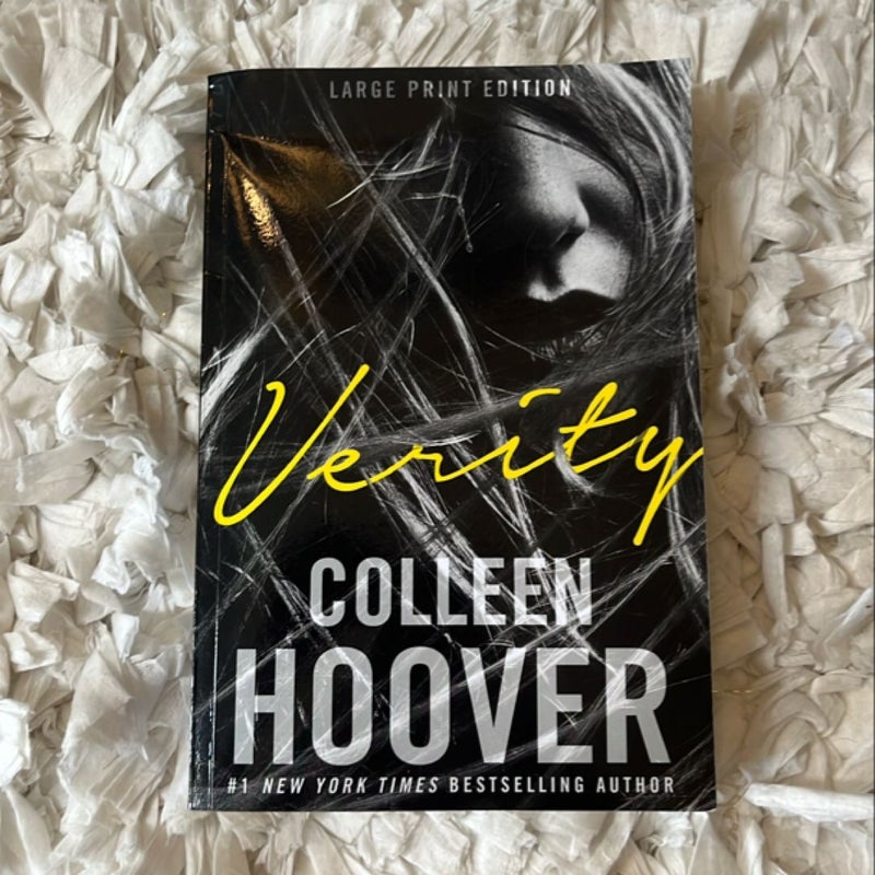 Verity, Large Print Edition