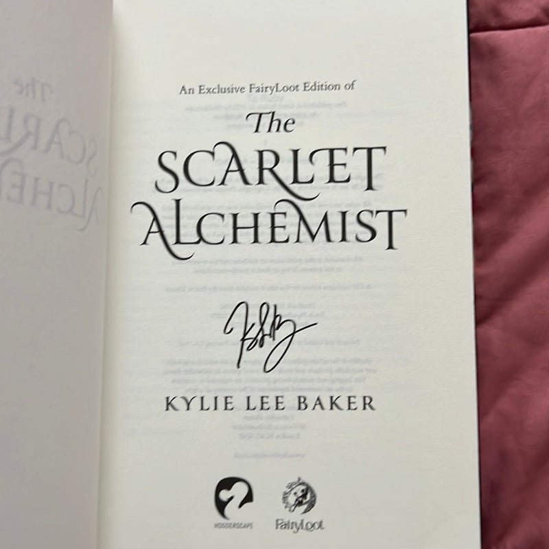 The Scarlet Alchemist - Fairyloot Edition