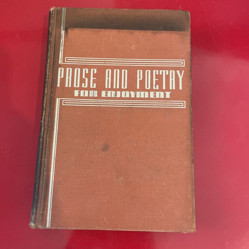 Prose and Poetry for Enjoyment 