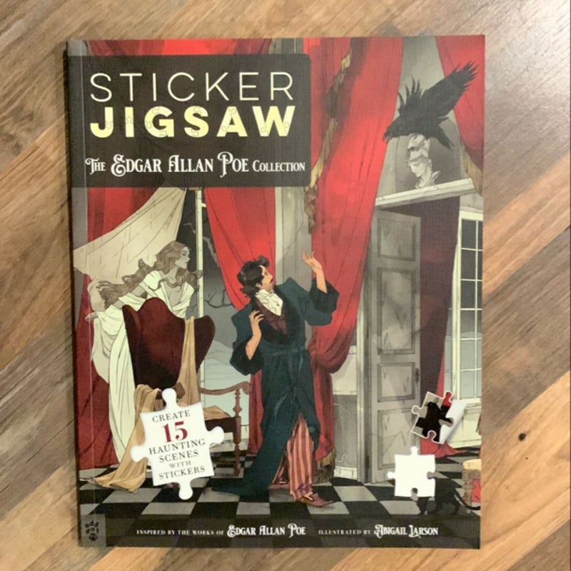 Sticker Jigsaw: the Edgar Allan Poe Collection