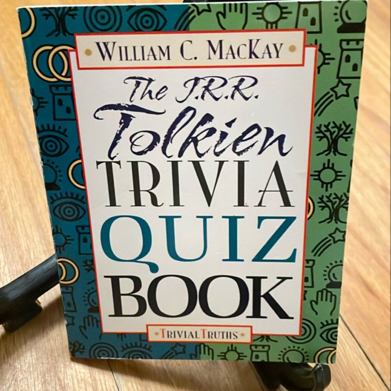 The JRR Tolkien  trivia quiz book trivial truths