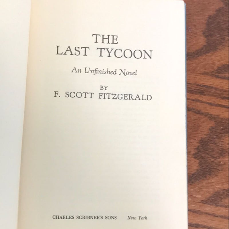 The last tycoon 