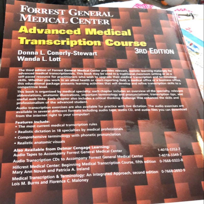 Forrest General Medical Center Advanced Medical Transcription Course