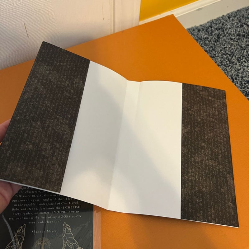 Golden and Glitter (1st book signed!)