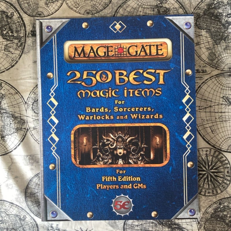 Mage Gate, 250 Best Magic Items for Set