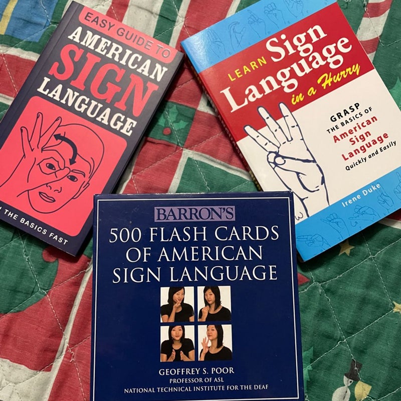 Sign Language Materials by Various, Hardcover | Pangobooks