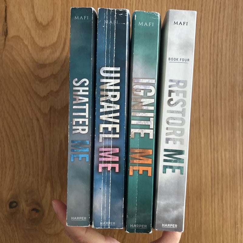 Shatter Me Series Books 1-4