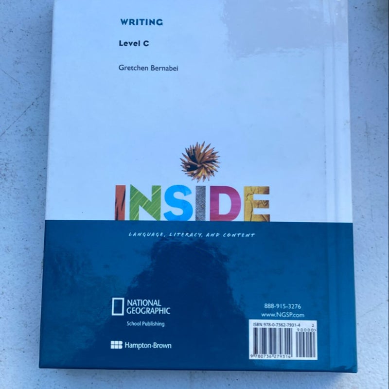 Inside Level C TX Writing Student Edition