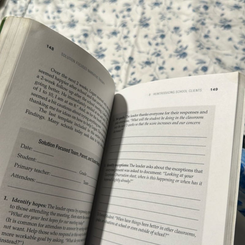 Solution Focused Narrative Therapy