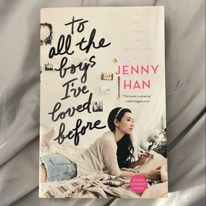 To All the Boys I've Loved Before