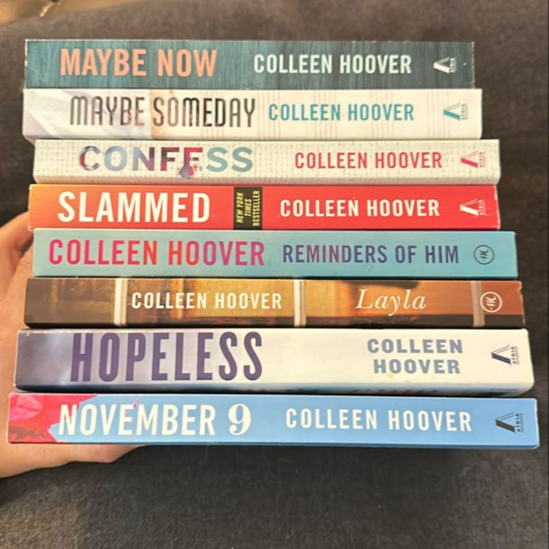 Colleen Hoover bundle 