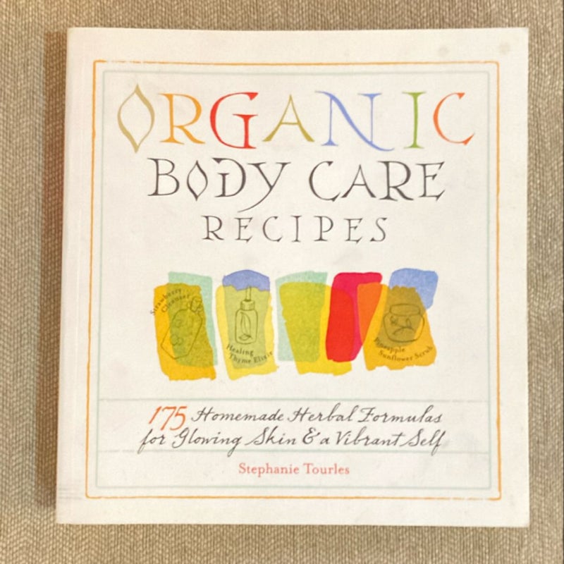 Organic Body Care Recipes