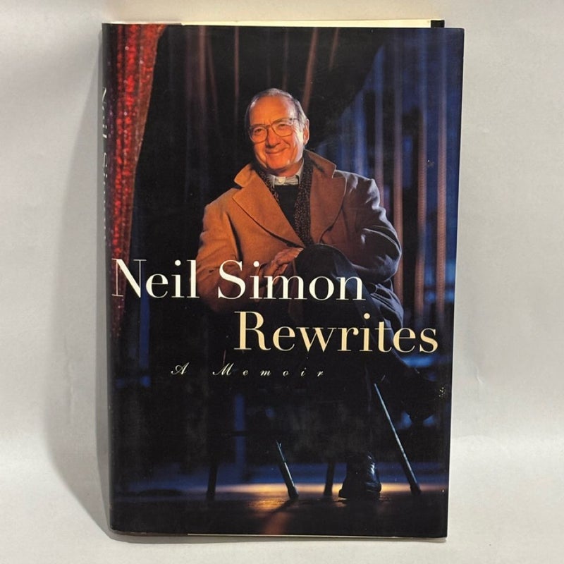 Rewrites : A Memoir by Neil Simon (1996, Hardcover)