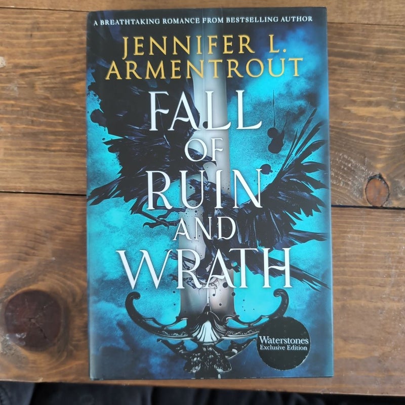 Waterstones Fall of Ruin and Wrath