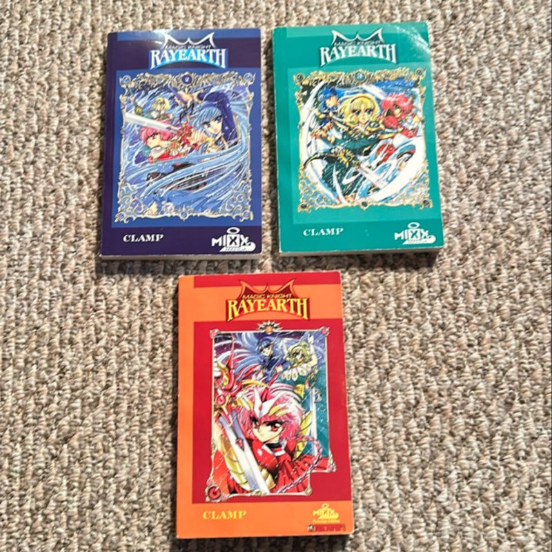 Magic Knight Rayearth #2, #3, #4